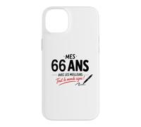 Humour 66 Ans à Signer Anniversaire Signature 66 Ans Coque pour iPhone 14 Plus