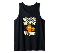 Humour à Base de Plantes au Pire Hamburger végétalien au Monde Débardeur