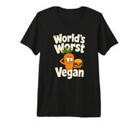 Humour à Base de Plantes au Pire Hamburger végétalien au Monde T-Shirt Haut de Gamme