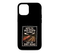 Humour Adulte Red River Flows Take The Dirt Road Coque pour iPhone 12/12 Pro