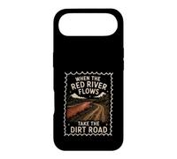 Humour Adulte Red River Flows Take The Dirt Road Coque pour iPhone Air