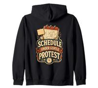 Humour Agenda proteste Typographie Amusante Sweat à Capuche