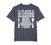 Humour Alsacien Régime & Apéro Alsace Cadeau Spécialité T-Shirt