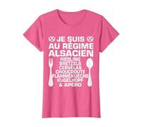 Humour Alsacien Régime & Apéro Alsace Cadeau Spécialité T-Shirt