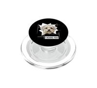 Humour Amusant de Chien Maltais PopSockets PopGrip pour MagSafe