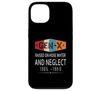 Humour Amusant Gen-X surélevé sur l'eau du Tuyau et négligence Coque pour iPhone 13