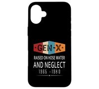 Humour Amusant Gen-X surélevé sur l'eau du Tuyau et négligence Coque pour iPhone 16 Plus