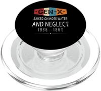 Humour Amusant Gen-X surélevé sur l'eau du Tuyau et négligence PopSockets PopGrip pour MagSafe
