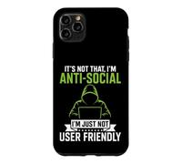 Humour Analyste Cybersécurité Hacker Éthique Coque pour iPhone 11 Pro Max
