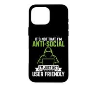 Humour Analyste Cybersécurité Hacker Éthique Coque pour iPhone 16 Pro Max
