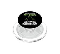 Humour Analyste Cybersécurité Hacker Éthique PopSockets PopGrip pour MagSafe