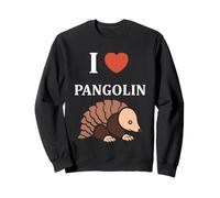 Humour Animaux Bébé Pangolins Mignon i Love Pangolin Sweatshirt