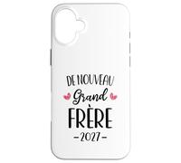 Humour Annonce Grossesse 3eme Bébé - Encore Grand Frère 2027 Coque pour iPhone 16 Plus