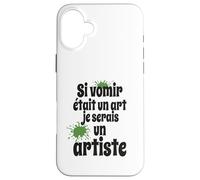 Humour Apéro Fête Drôle Soirée Gueule De Bois Alcool Fêtard Coque pour iPhone 16 Plus