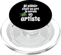 Humour Apéro Fête Drôle Soirée Gueule De Bois Alcool Fêtard PopSockets PopGrip pour MagSafe