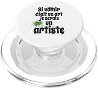 Humour Apéro Fête Drôle Soirée Gueule De Bois Alcool Fêtard PopSockets PopGrip pour MagSafe