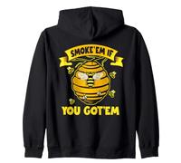 Humour Apiculture Smoke Em If Got Em Bee Lovers Honey Bees Sweat à Capuche
