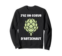 Humour Artichaut Légume j'ai un cœur d'Artichaut Sweatshirt