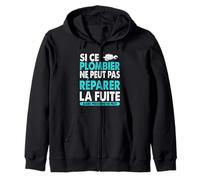 Humour Artisan Plombier Professionnel Drôle Réparer Fuite Sweat à Capuche