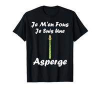 Humour Asperge légume je m'en fous je suis une Asperge T-Shirt