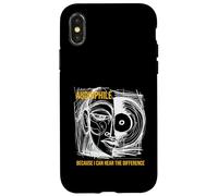 Humour Audiophile drôle Parce Que Je Peux Entendre la différence Coque pour iPhone X/XS