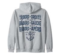 Humour Bateau Tribord Bâbord Rabord Apéro Sweat à Capuche
