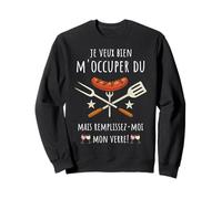 Humour BBQ Drôle Je M’occupe du Barbecue BBQ Humour Sweatshirt