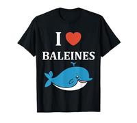 Humour bébé Baleine mignon petite amour i love Baleines T-Shirt