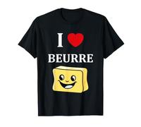 Humour Beurre Nourriture Amour i Love Beurre T-Shirt