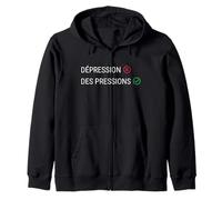 Humour Bière à la Pression Dépression des Pressions Sweat à Capuche