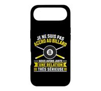 Humour Billard Snooker Relation Très Sérieuse Coque pour iPhone Air
