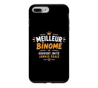 Humour Binôme collègues Meilleur Super Binôme Coque pour iPhone 7 Plus/8 Plus