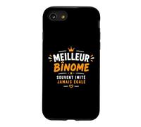 Humour Binôme collègues Meilleur Super Binôme Coque pour iPhone SE (2020) / 7/8