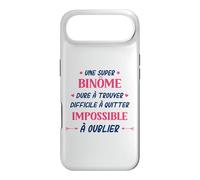 Humour Binôme Femme Super Binôme Coque pour iPhone Air