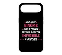 Humour Binôme Femme Super Binôme Coque pour iPhone Air