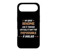 Humour Binôme Homme Super Binôme Coque pour iPhone Air