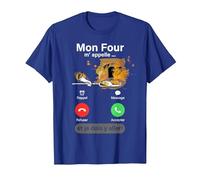 Humour Boulanger Homme Cadeau Papa Boulangerie Papy Papi Tee T-Shirt, Homme, Bleu Royal, S
