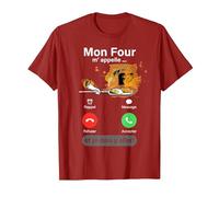 Humour Boulanger Homme Cadeau Papa Boulangerie Papy Papi Tee T-Shirt, Homme, Canneberge, S
