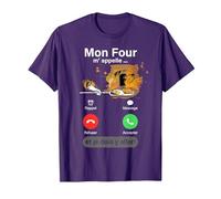 Humour Boulanger Homme Cadeau Papa Boulangerie Papy Papi Tee T-Shirt, Homme, Violet, S