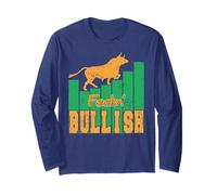 Humour Bourse Drôle Je Me Sens Bullish Trader Investisseur Manche Longue