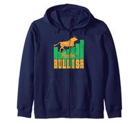 Humour Bourse Drôle Je Me Sens Bullish Trader Investisseur Sweat à Capuche