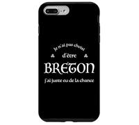 Humour Bretagne Je n'ai Pas Choisi d'être Breton Breizh Coque pour iPhone 7 Plus/8 Plus