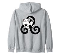 Humour Bretagne - Triskèle Breton et Hermine Bretonne Sweat à Capuche