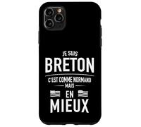Humour Breton, C'est comme Normand mais en Mieux BZH Coque pour iPhone 11 Pro Max