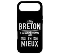 Humour Breton, C'est comme Normand mais en Mieux BZH Coque pour iPhone Air