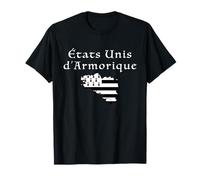 Humour Breton Etats-Unis d'Armorique Bretagne T-Shirt