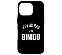 Humour Breton Je Peux Pas J'Ai Biniou Idée Cadeau Bretagne Coque pour iPhone 16 Pro