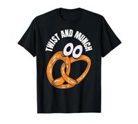 Humour Bretzel Twist and Munch Blague Snack Amusant T-Shirt