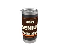 Humour budget excuses Gobelet isotherme en acier inoxydable double paroi