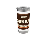 Humour budget excuses Gobelet isotherme en acier inoxydable double paroi